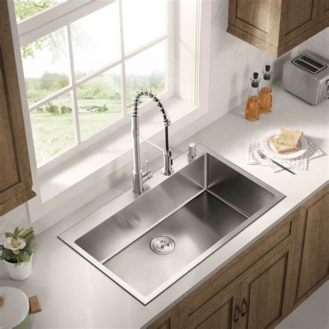 drop in stainless steel cabinet|drop in kitchen sink.